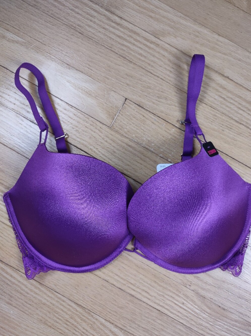Women’s Purple Classic Plunge Bra